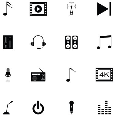 radyo Icon set