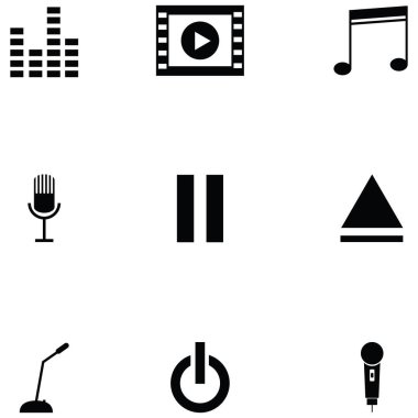 radyo Icon set