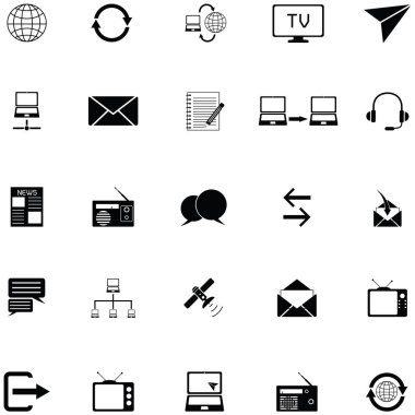 iletişim Icon set