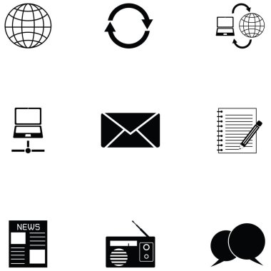 iletişim Icon set