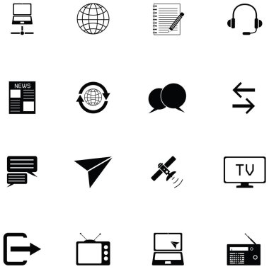 iletişim Icon set