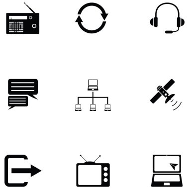 iletişim Icon set