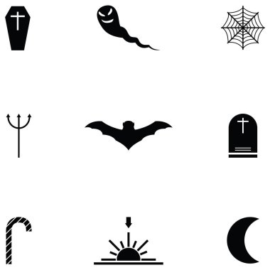 Cadılar Bayramı Icon set