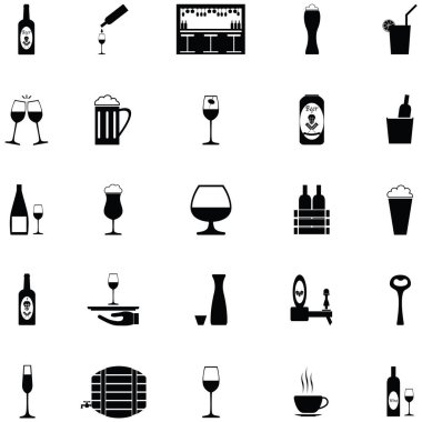 çubuğunun simge seti