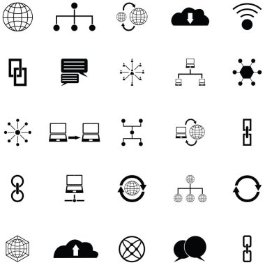 Ağ Icon set