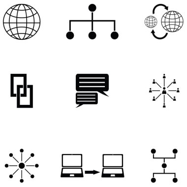 Ağ Icon set