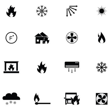 ısı Icon set