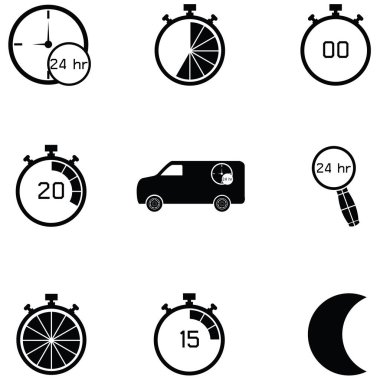Zamanlayıcı Icon set