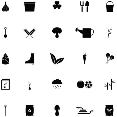 Bahçe Icon set