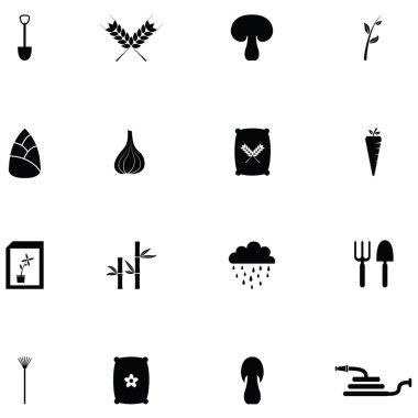 Bahçe Icon set