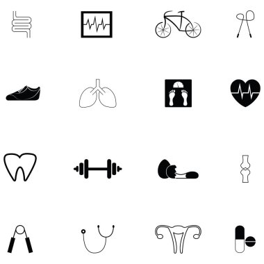 sağlıklı simge seti