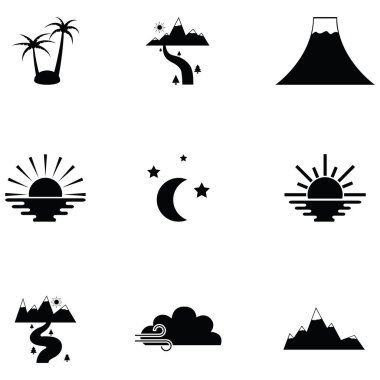 manzara Icon set