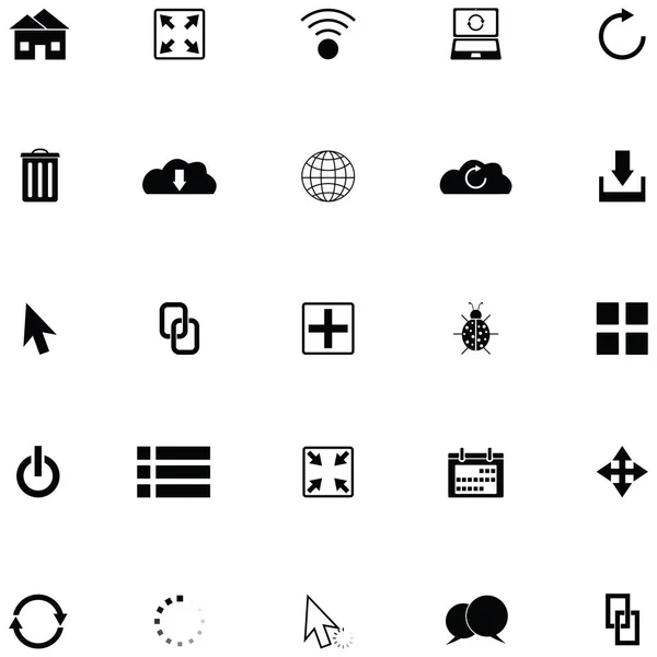 Das Web Icon Gesetzt — Stockvektor