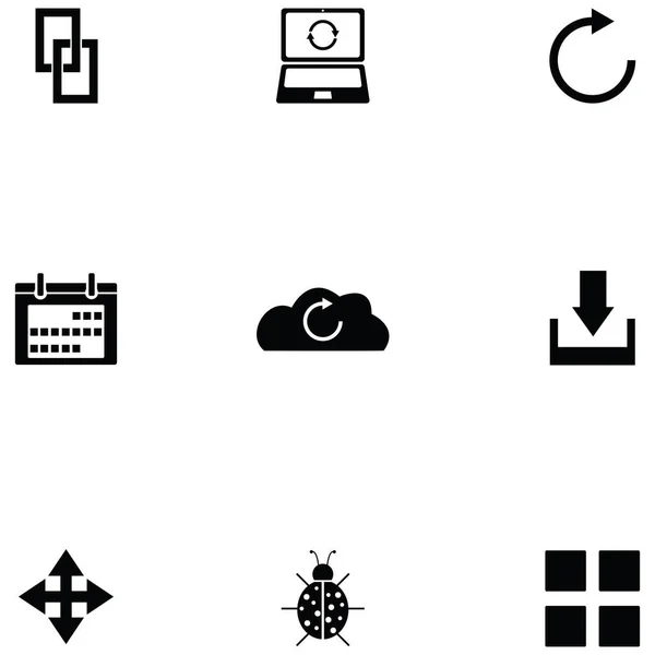 Web Icon Set — Stok Vektör