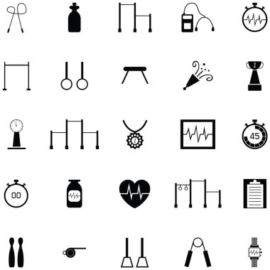 jimnastik Icon set