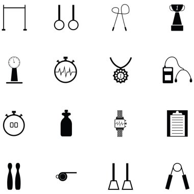 jimnastik Icon set