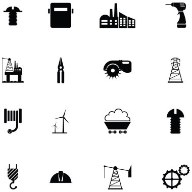 Sanayi simge seti