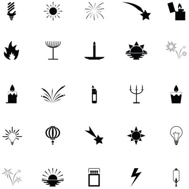 ışık Icon set