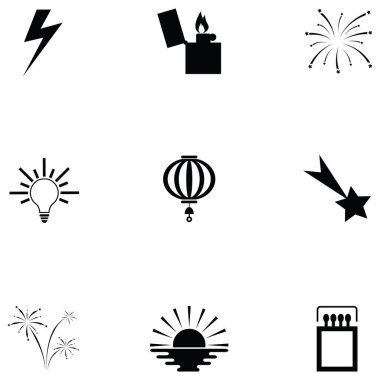 ışık Icon set