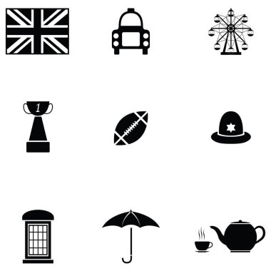 İngiltere'de Icon set
