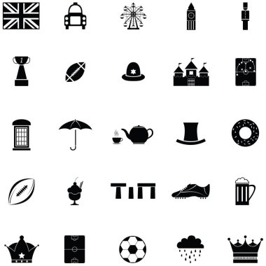 İngiltere'de Icon set