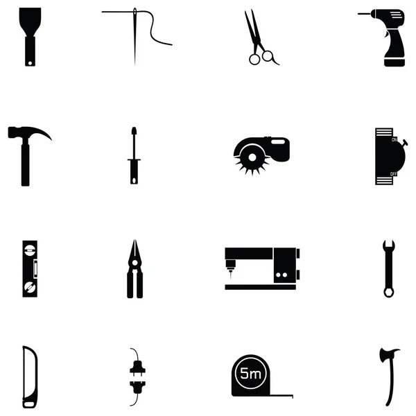 Diy Tool Icon Set — Stock Vector