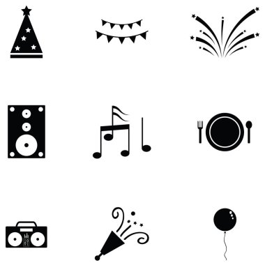 kutlama Icon set