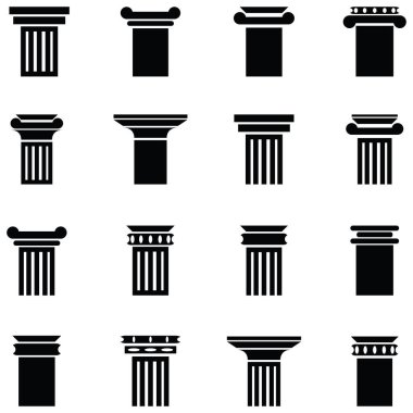 sütun Icon set