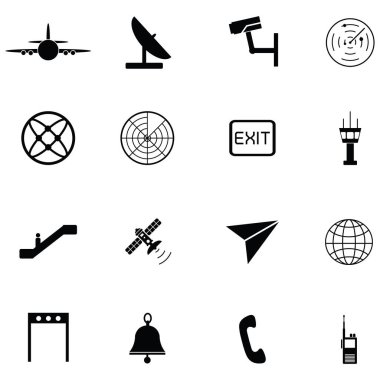 Havaalanı Icon set