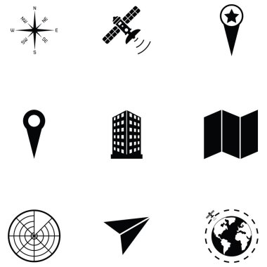 konumu Icon set