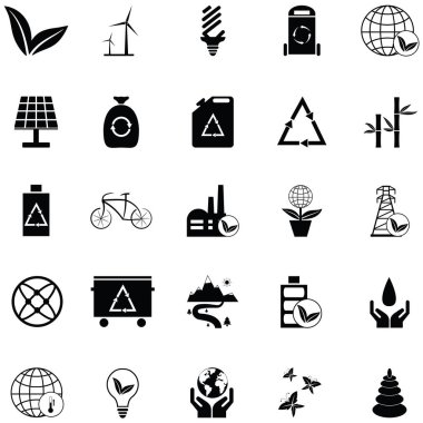 Ekoloji Icon set