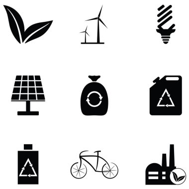 Ekoloji Icon set