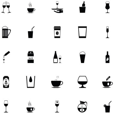 içki Icons set