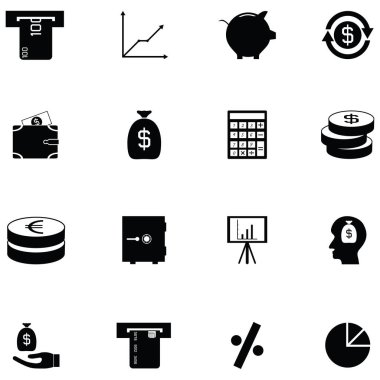 Yatırımlar Icon set