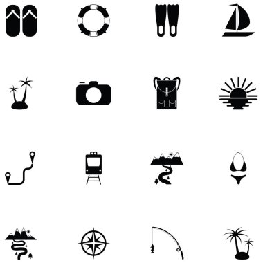 Turizm Icon set