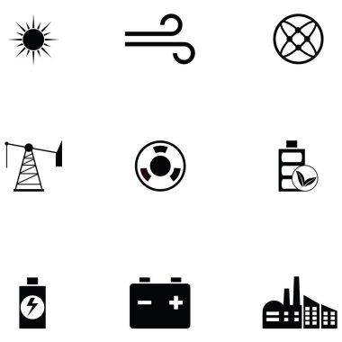 enerji Icon set