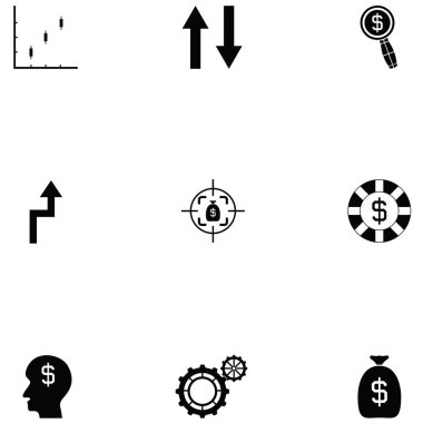 Finans Icons set