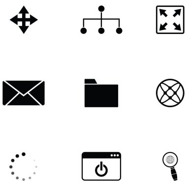 Ağ Icon set
