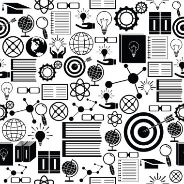 bilgi sorunsuz desen arka plan simgesi.