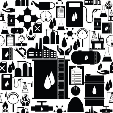 Yağ dikişsiz desen arka plan simgesi.