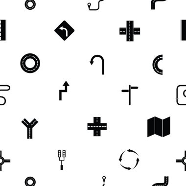 yol sorunsuz desen arka plan simgesi.