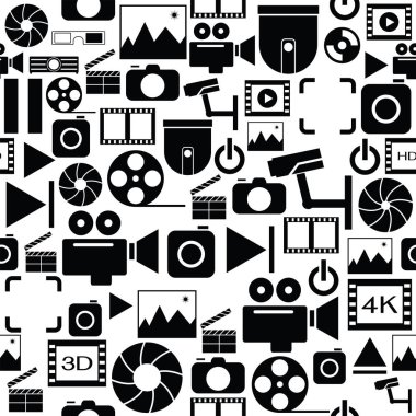 video sorunsuz desen arka plan simgesi.