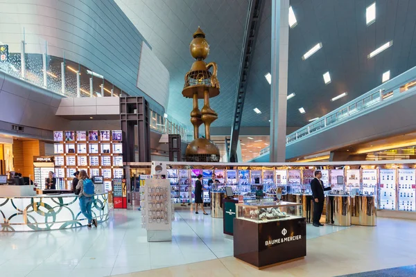 Ντόχα Κατάρ Apr7 2018 Duty Free Κατάστημα Μέσα Στο Διεθνές — Φωτογραφία Αρχείου