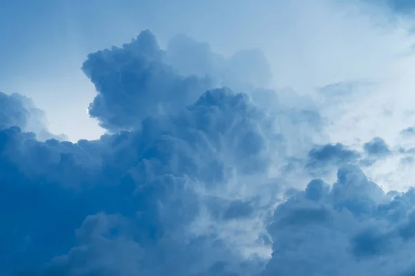 Dramatic Nature Sky Storm Cloud Raining Background — Stock Photo, Image