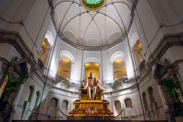 Innenraum des nordischen Museums auf Stockholm in Schweden — Stockfoto