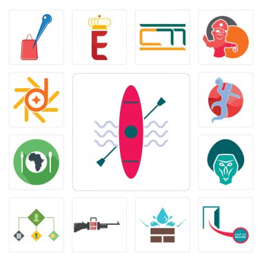 13 ayarlamak basit düzenlenebilir simgeler kayık, teslimat, suya dayanıklı, silah dükkanı, sipariş yönetimi, babun, açlık, hentbol, d-star nakit gibi mobil, web kullanıcı arabirimi için kullanılabilir