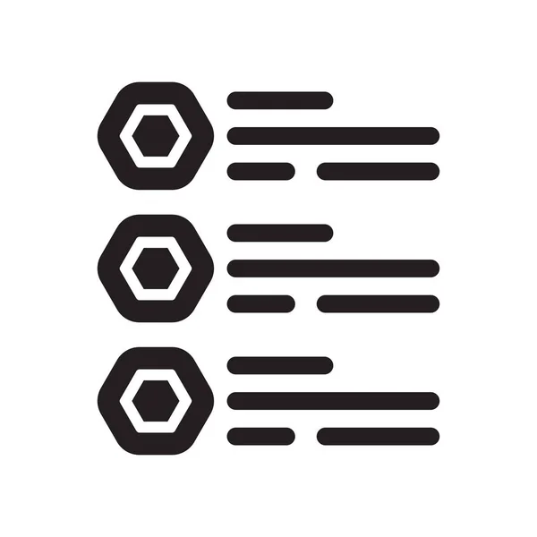 Infografik Icon Vektorzeichen und Symbol isoliert auf weißem Backgr — Stockvektor