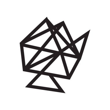 Bağlantılı web simge vektör işareti ve üzerinde beyaz ba izole sembolü