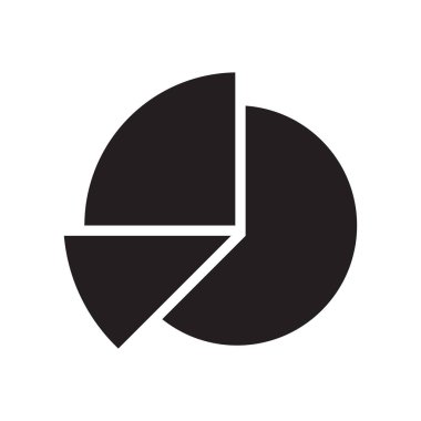 Pasta grafik simge vektör işareti ve üzerinde beyaz backgrou izole sembolü