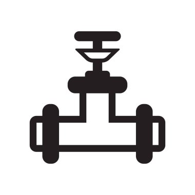 Simge vektör işareti ve beyaz arka plan üzerinde izole sembolü borular, 